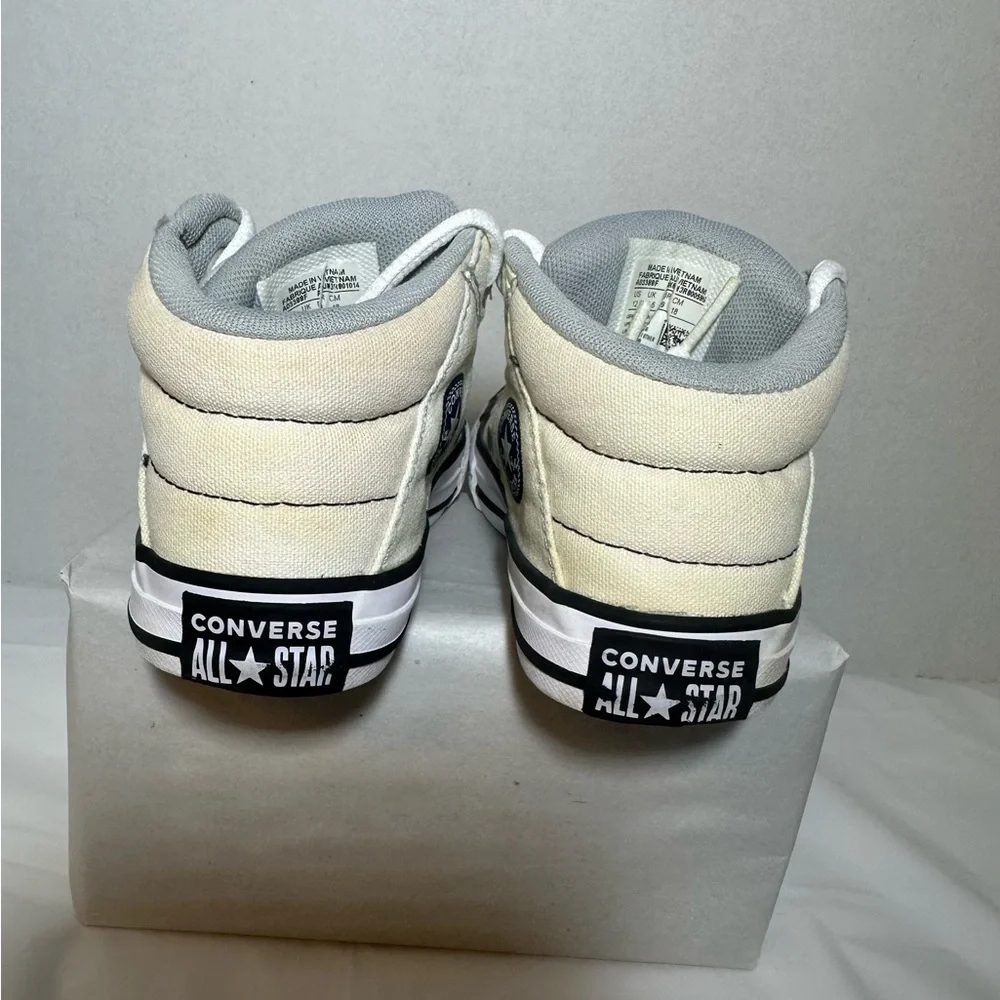 Converse Kids High-Top Sneakers - White